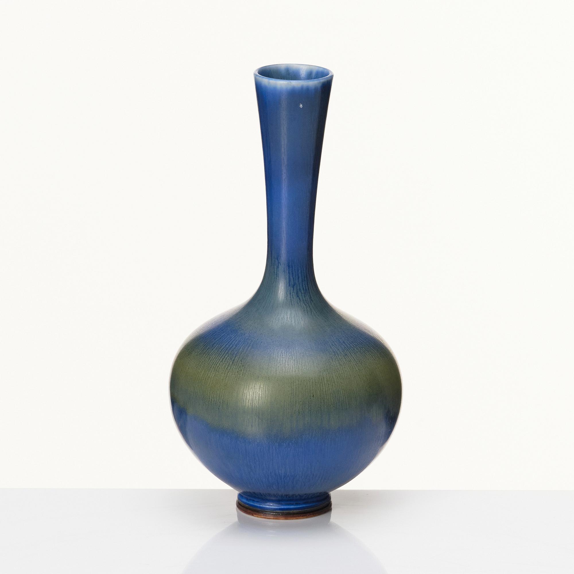 Berndt Friberg, a stoneware vase, Gustavsberg studio, Sweden 1963.