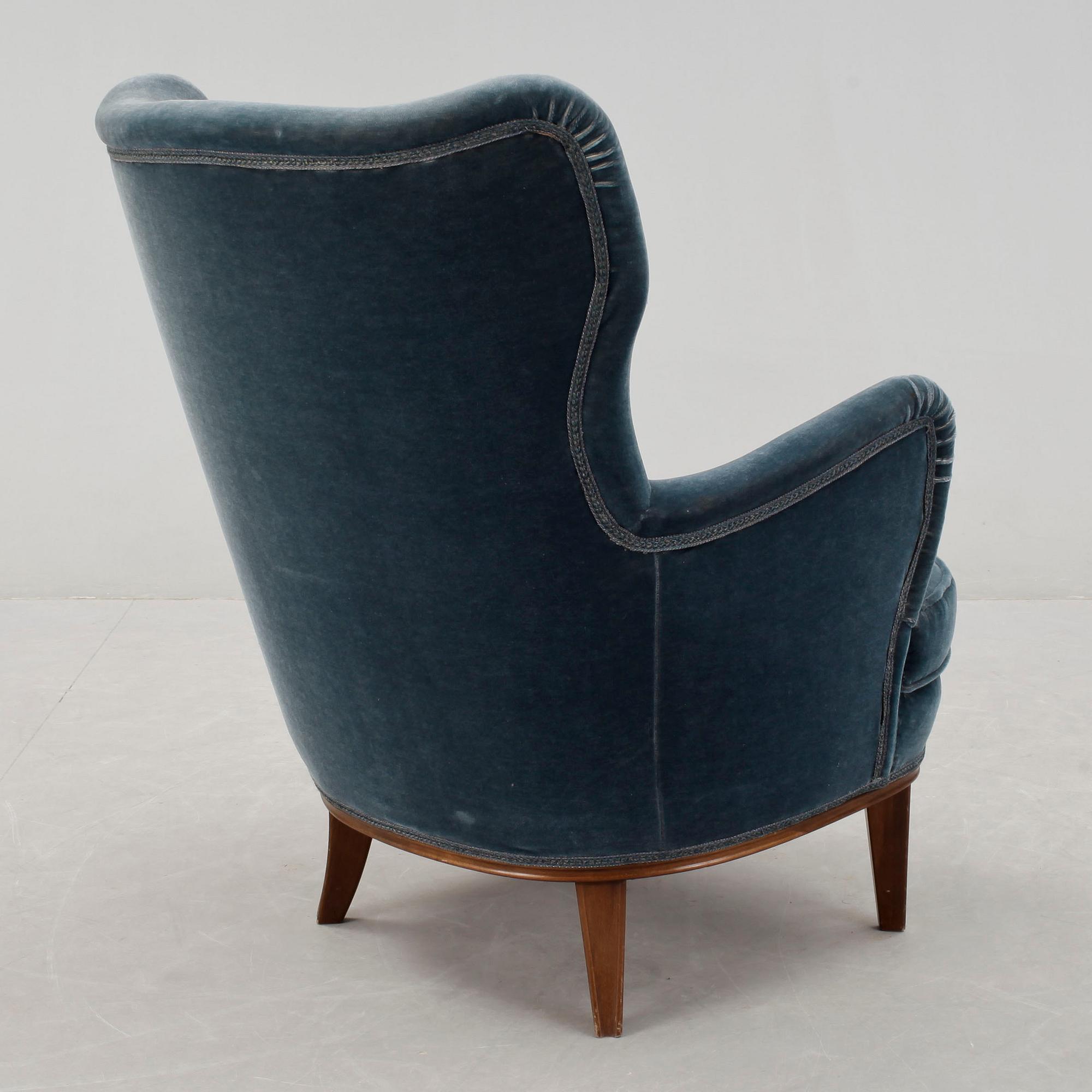 FÅTÖLJ, troligen Carl Malmsten.