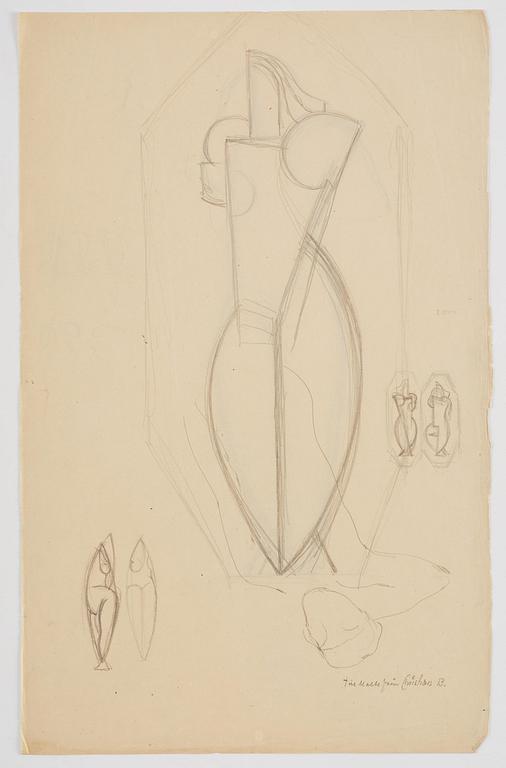 Christian Berg, ”Vattenfigur II”.