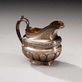 GRÄDDSNÄCKA, silver, S:t Petersburg, 1835, Ryssland. Vikt ca 181,9 g.