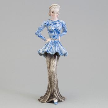 A first half of the 20th century Goldscheider porcelain figurine from Austria.