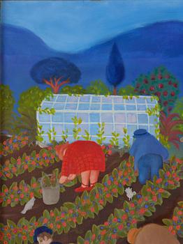 Lennart Jirlow, By the flower fields.
