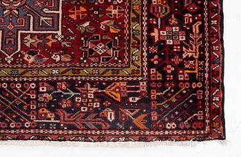 A semi-antique Karadja runner, c. 405 x 155 cm.
