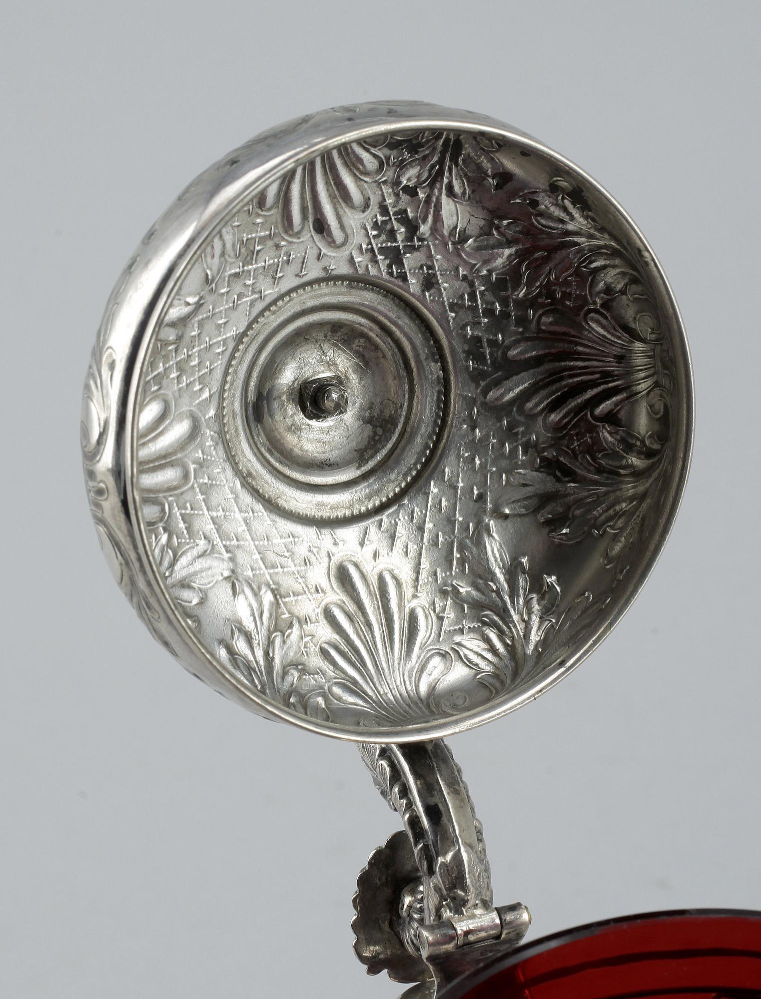 STOP, silver och glas, 1800-talets andra hälft.