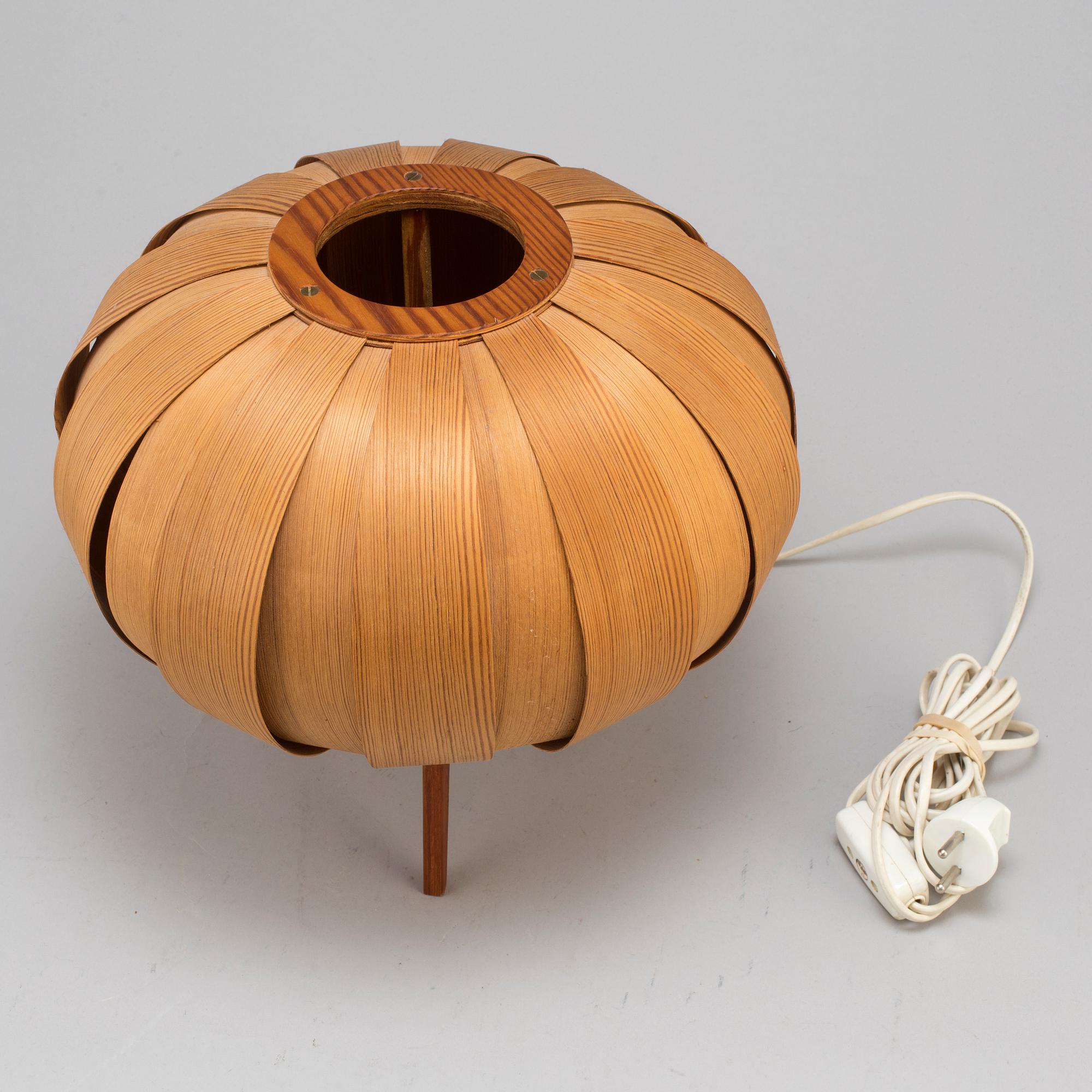 A mid 20th century table lamp by Hans-Agne Jakobsson.