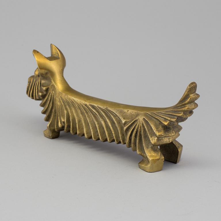 A second half of the 20th century andiron.