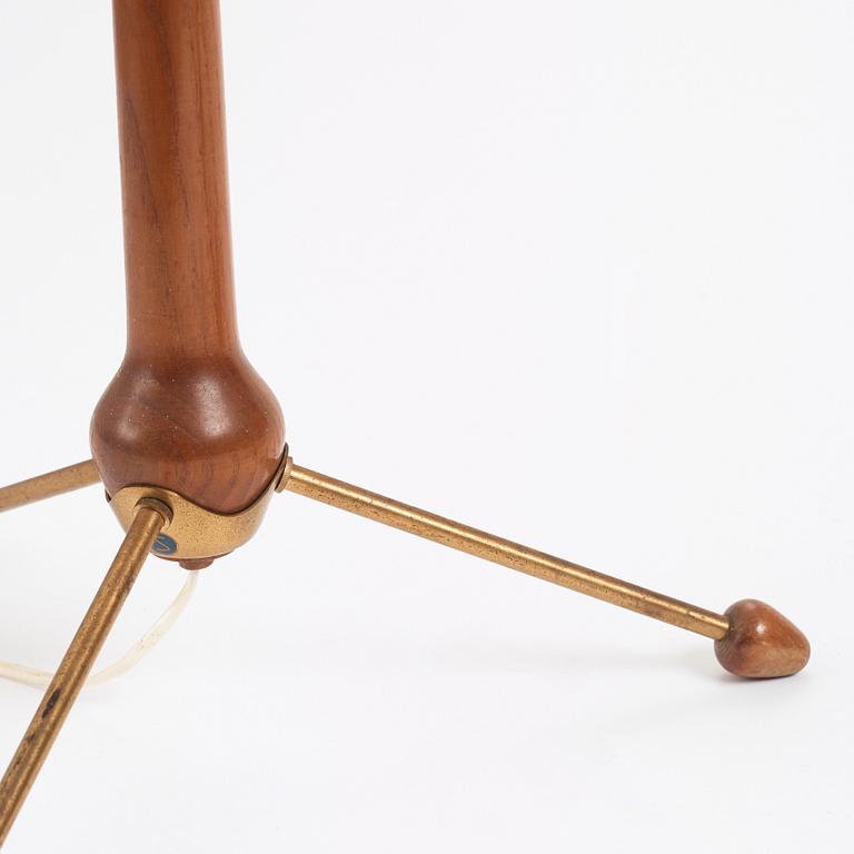 Hans Bergström, golvlampor, ett par, modell "547", ateljé Lyktan, Åhus, 1940-50-tal.