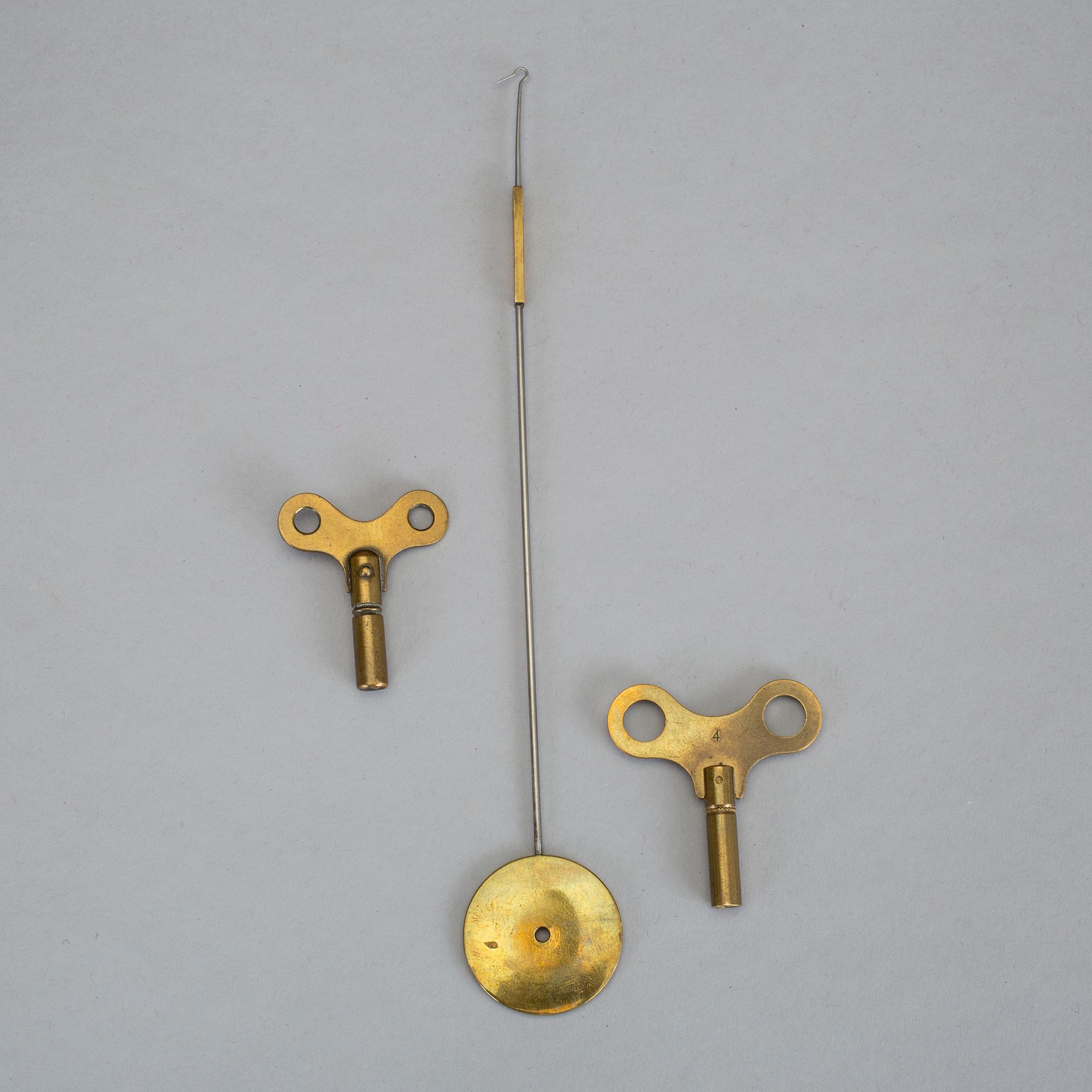 A Louis XVI late 18th century mantel clock.