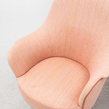 Carl Malmsten, fåtöljer, ett par, "Cirkus", 1900-talets andra hälft.