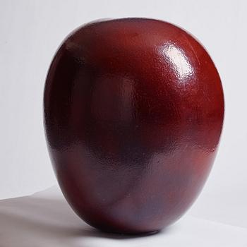 Hans Hedberg, skulptur, plommon, Biot, Frankrike tidigt 1990-tal.