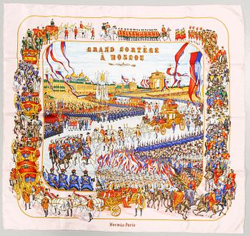 SCARF, "Grand Cortege à Moscou", Hermès.