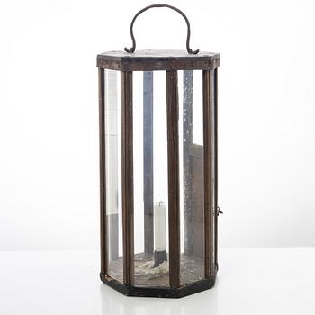 Lantern, 19th century, folk art.