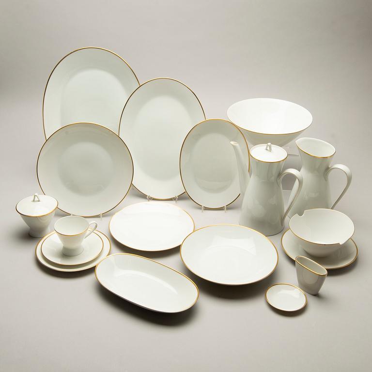 MAT- och KAFFESERVIS, porslin, 94 delar, Rosenthal, 1900-talets mitt.