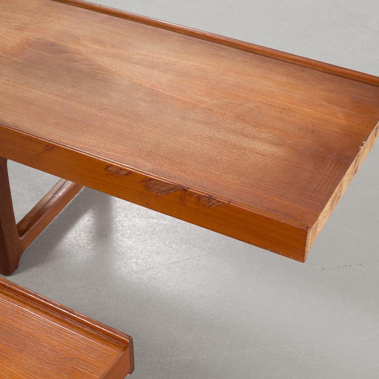 Two "Krobo" benches by TORBJØRN AFDAL for Bruksbo, Norwar from the second half of the 20th century.