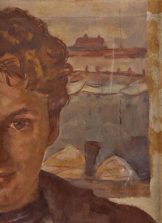 Lotte Laserstein, Porträtt av Bo-Göran Sleman.