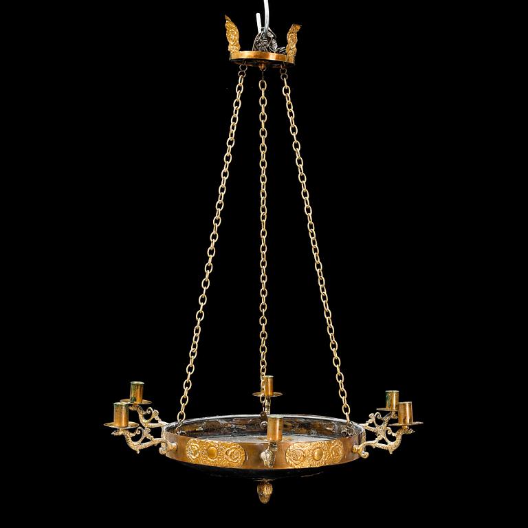 Ampel, empirestil, 1800- talets slut.