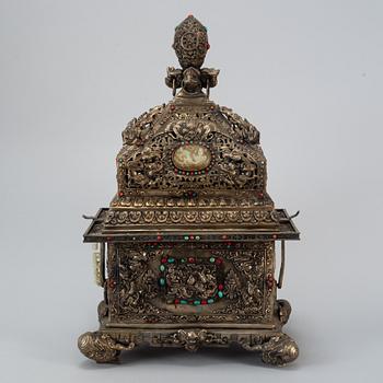 A Tibetan / Chinese shrine, 20th Century.