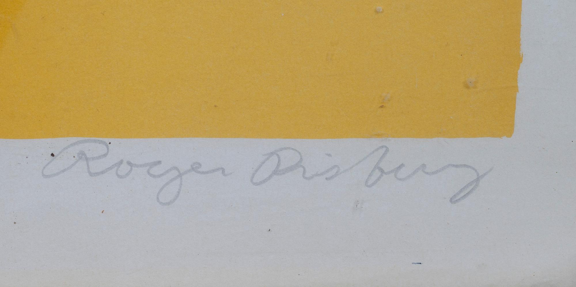ROGER RISBERG, färgserigrafi, signerad och numrerad 50/210.