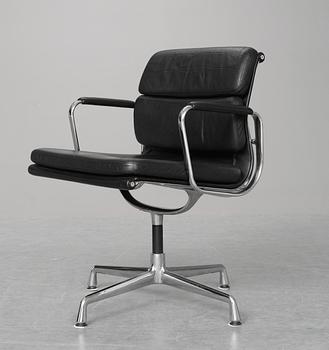 A Charles & Ray Eames "EA-208" armchair, Vitra, Germany.