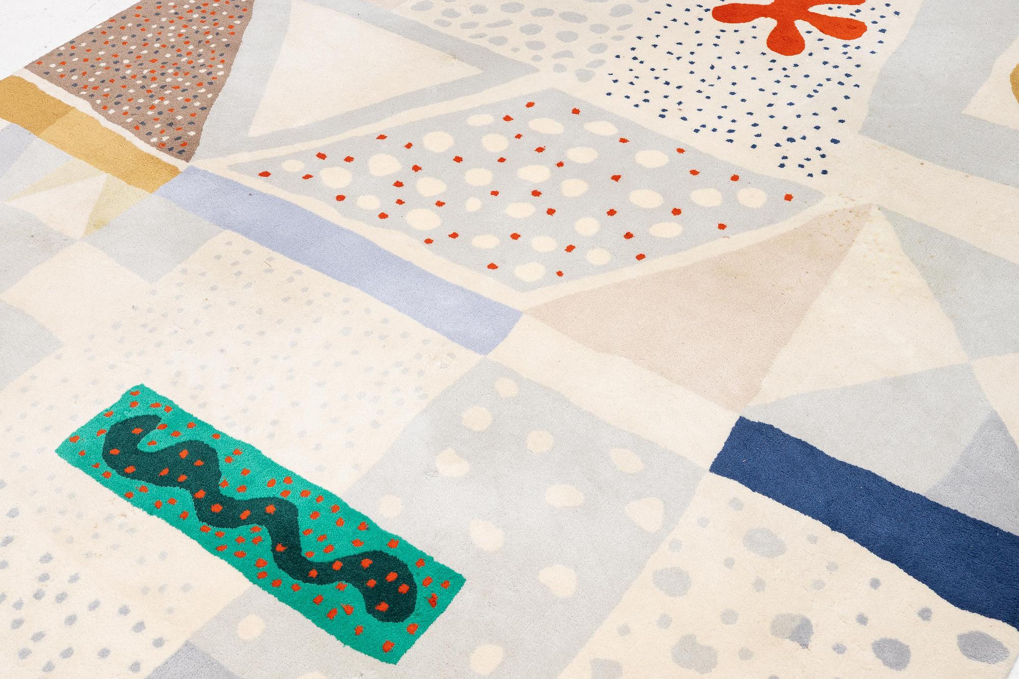 Josef Frank, a carpet, 'Matta nr 1', hand-tufted, Svenskt Tenn and Kasthall, c 350 x 260 cm.