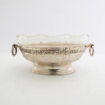 Jardinière silver Art Nouveau early 20th century.