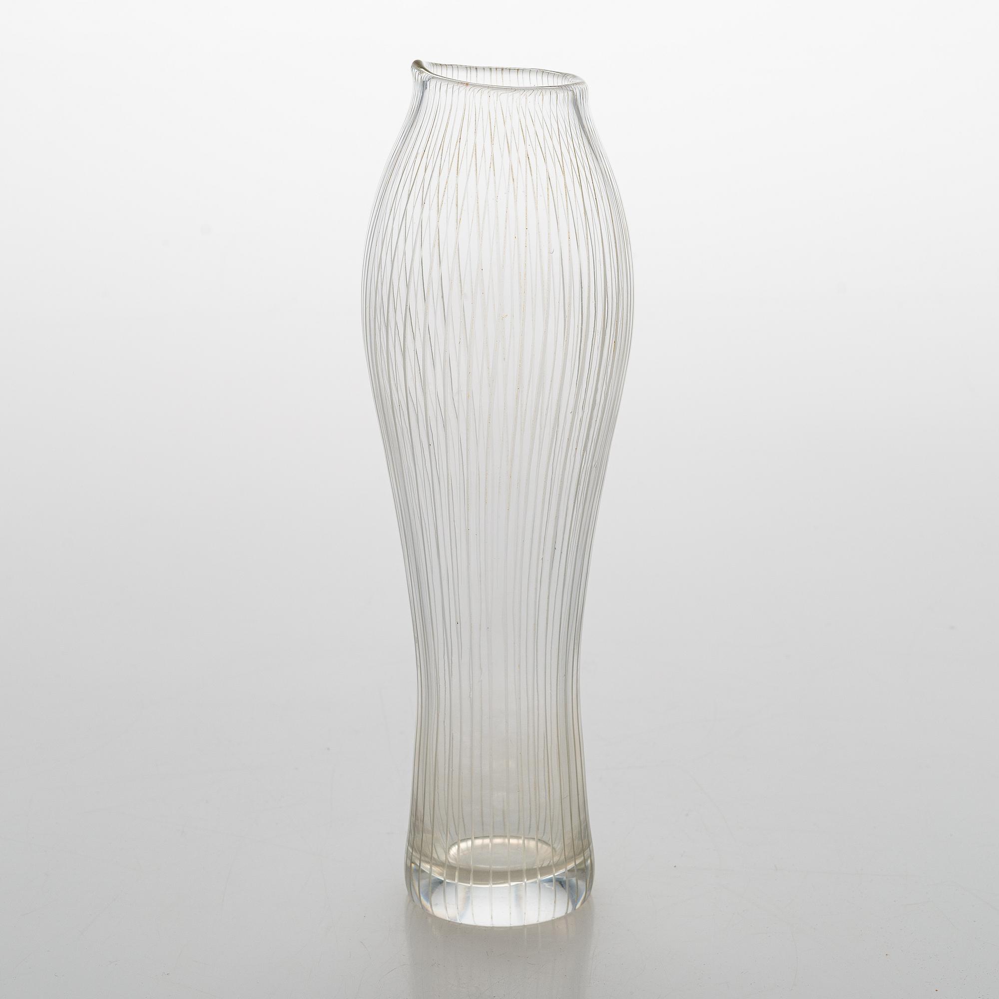 Tapio Wirkkala, vas, modell 3215, signerad Tapio Wirkkala Iittala.