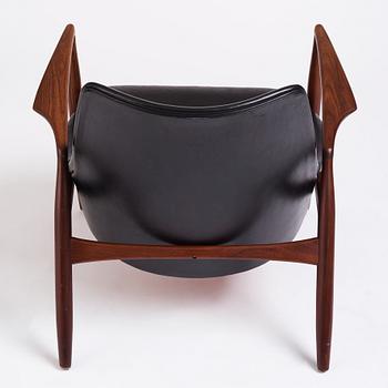 Ib Kofod-Larsen, a 'Sälen' (Seal) armchair, Olof Perssons Fåtöljindustri (OPE), Jönköping, Sweden 1950-60s.