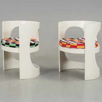 ARNE JACOBSEN, "Prepop", för Asko 1968, matgrupp, 6 delar.