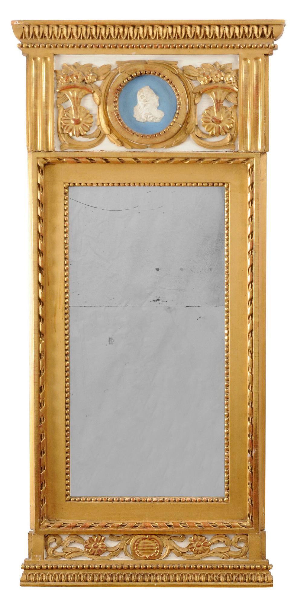 SPEGEL, sengustaviansk, 1700-/1800-tal.