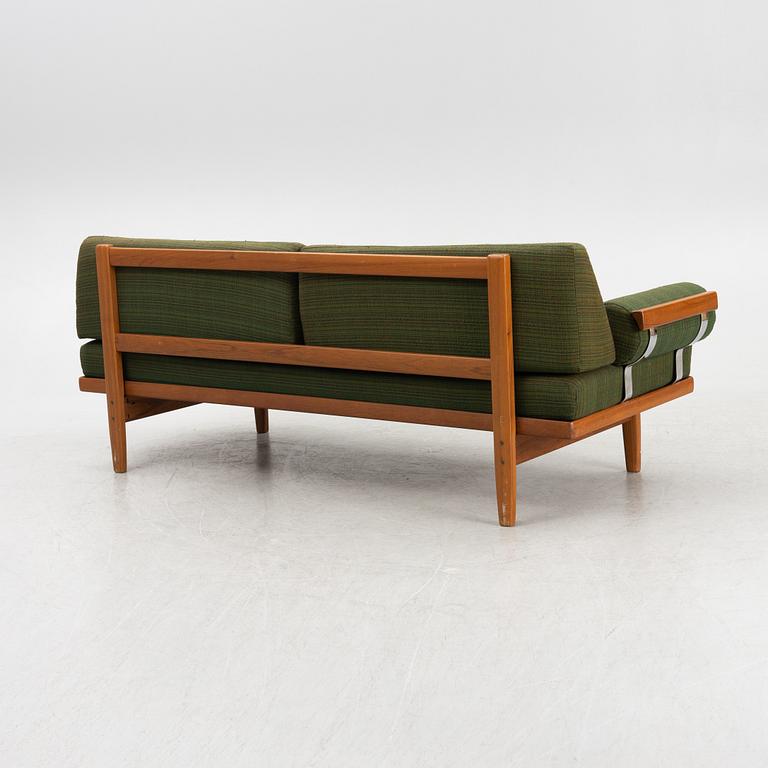 Alf Svensson & Yngvar Sandström (S-design), soffa / dagbädd, "Carina", Kock Möbel AB, Malmö, 1960-tal.