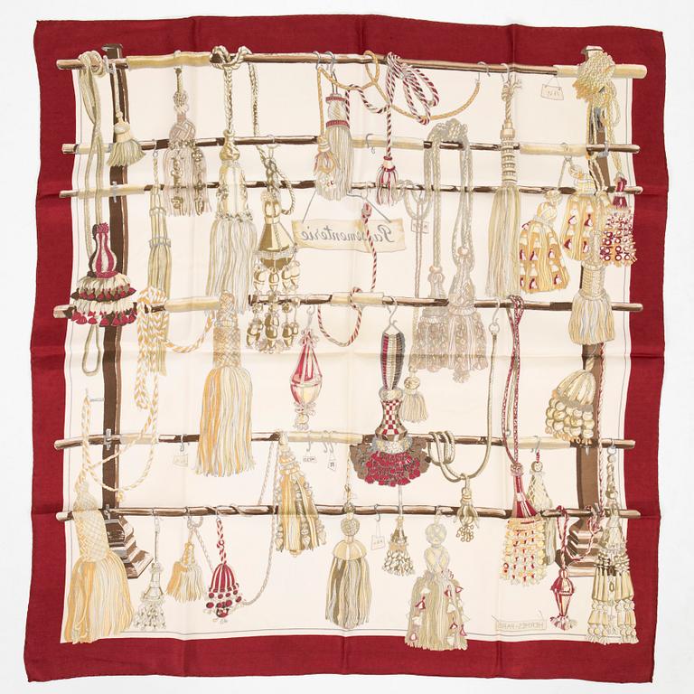 Hermès, a 'Passementerie' scarf.