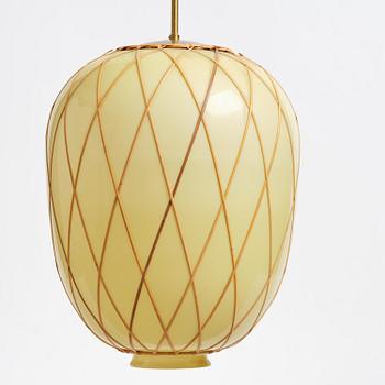 Harald Notini, a ceiling lamp model "11555", Arvid Böhlmarks Lampfabrik, Stockholm, 1940s.