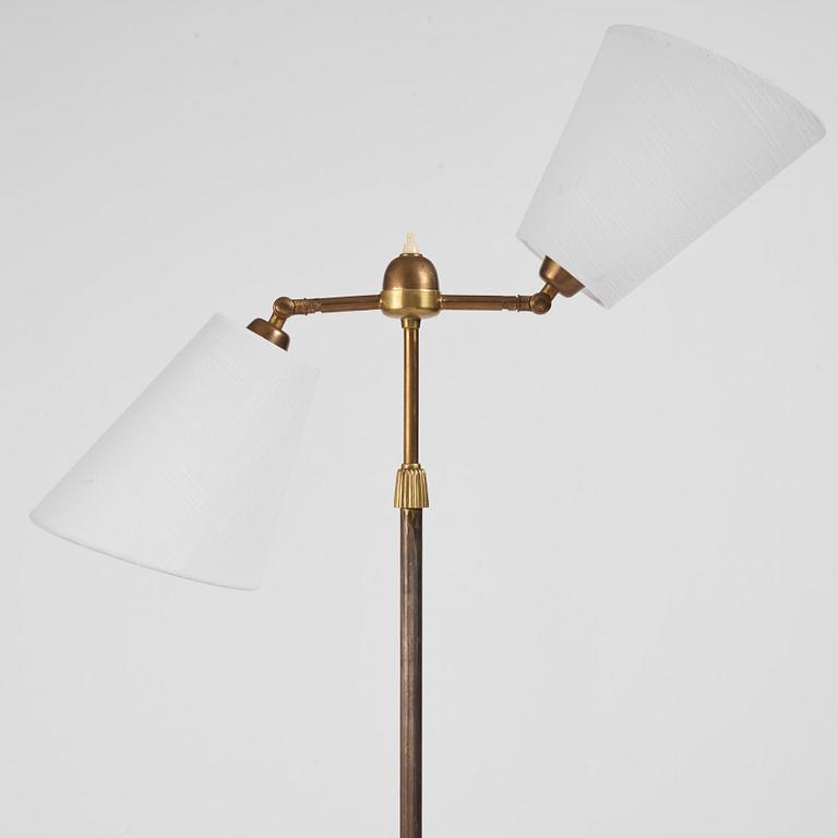 Bertil Brisborg, floor lamp, model "31874", Nordiska Kompaniet, 1940s-1950s.