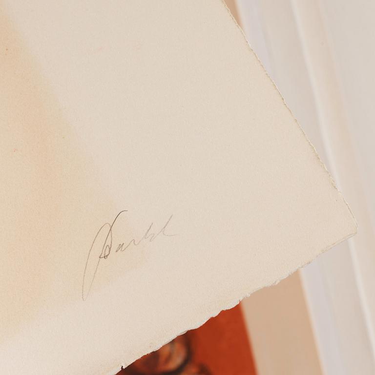 Marc Chagall Efter, "Femme au bouquet", ur: "Nice et la Côte d'Azur".