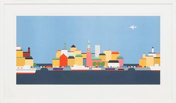 KG Nilsson "Stad mellan broar".