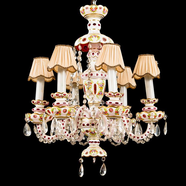 TAKKRONA, glas, 1900-talets mitt.