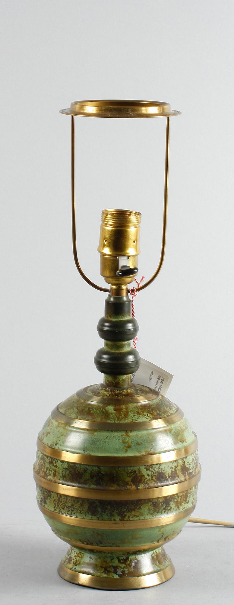 BORDSLAMPA, Art deco, 1900-talets första hälft.