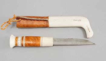 SAMEKNIV, Anders Sunna, signerad och daterad 1985.