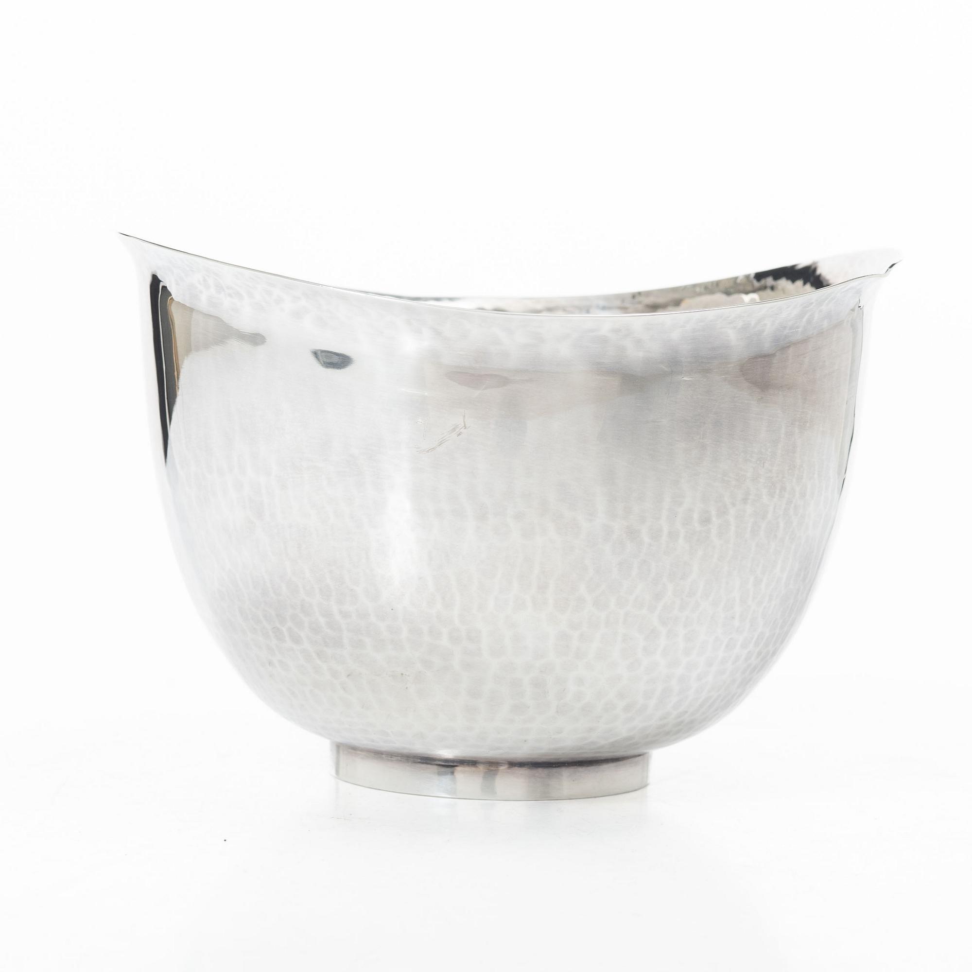 Eric Löfman, skål, silver, MGAB, Uppsala 1973.