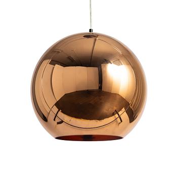 Tom Dixon, Ceiling lamp, 'Copper Pendant', 2000s.