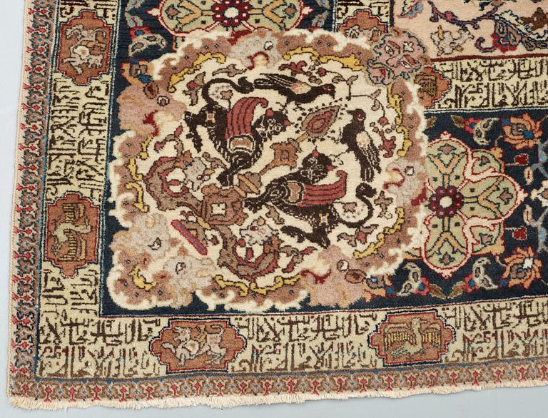 SEMI-ANTIQUE TABRIZ.