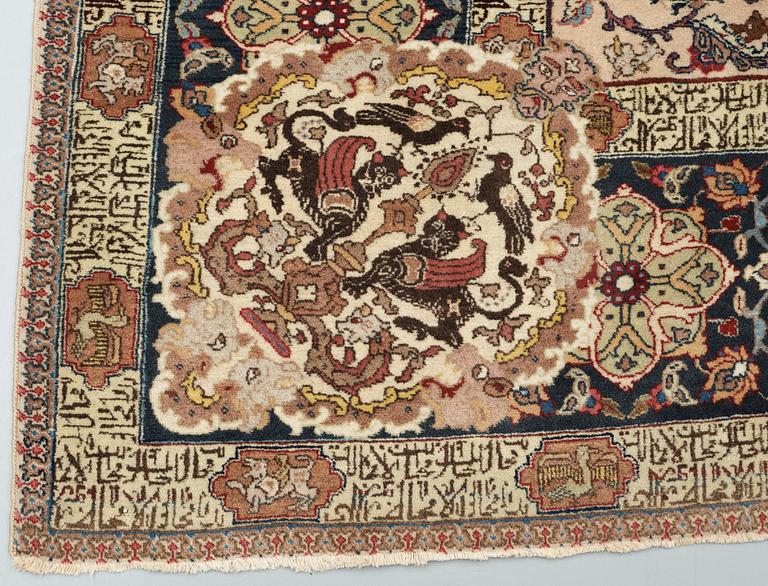 SEMI-ANTIQUE TABRIZ.