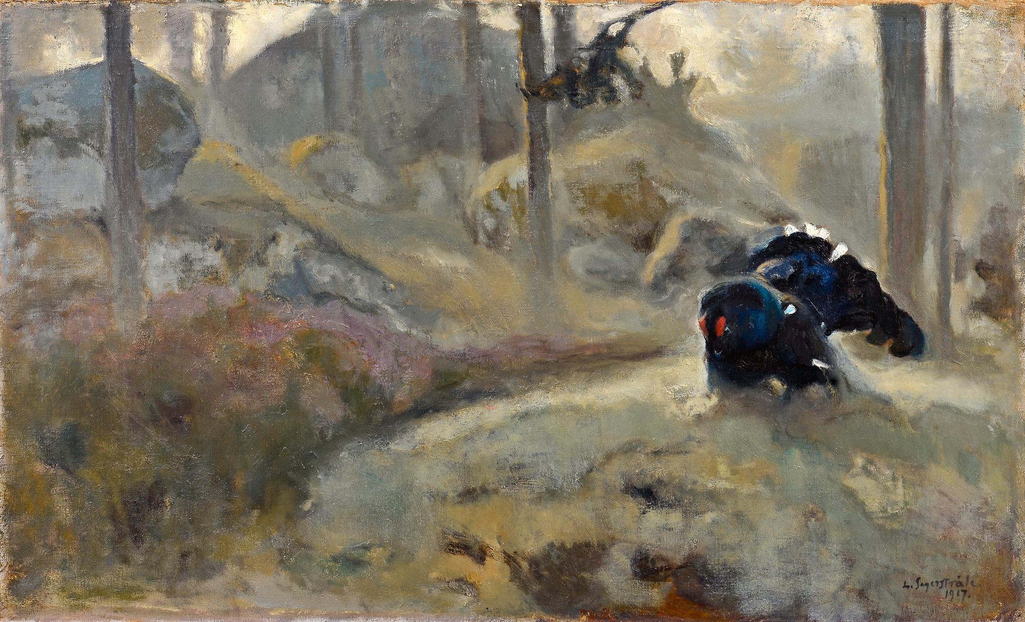 Lennart Segerstråle, MATING BLACKGROUSE.