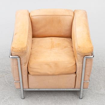 Le Corbusier (Charles-Édouard Jeanneret), , Pierre Jeanneret & Charlotte Perriand, fåtölj, "LC2", Cassina, Italien.