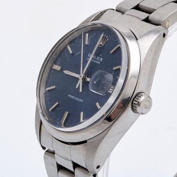 ROLEX Oysterdate Precision, wristwatch 35 mm.