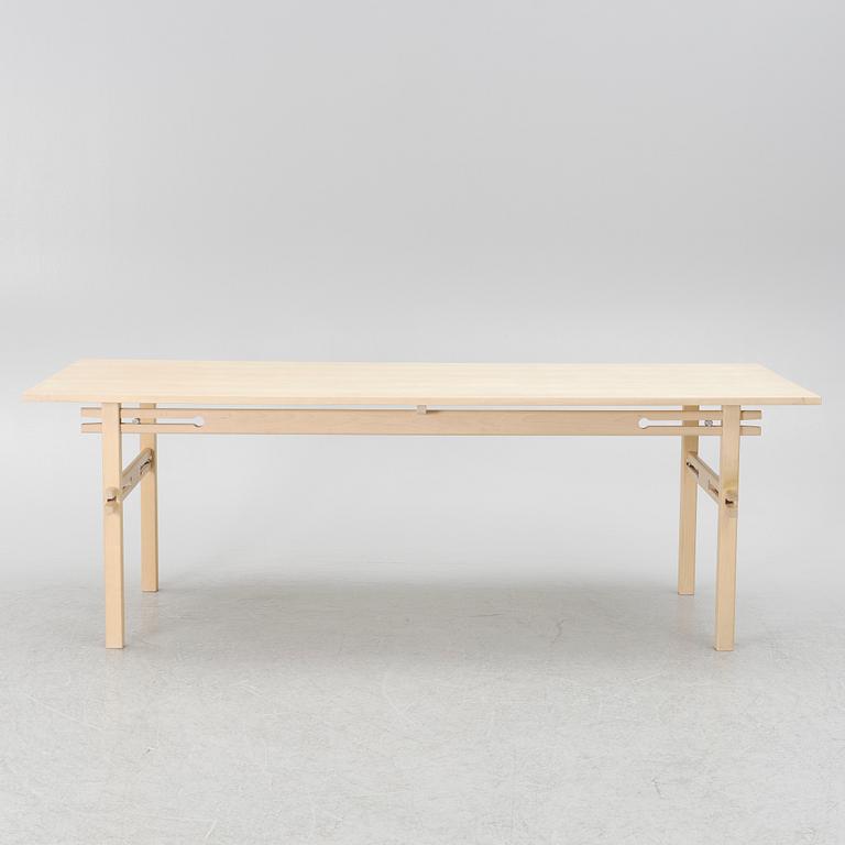 Gustav Persson, dining table, "Spänna", Källemo, contemporary.