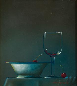 Jan Palmu, Stilleben med körsbär.
