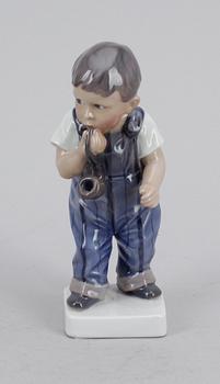 FIGURINER, 3 st, porslin, Dahl Jensen, Dankmark.