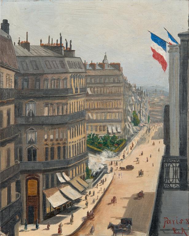 Elin Alfhild Nordlund, STREET VIEW FROM PARIS.