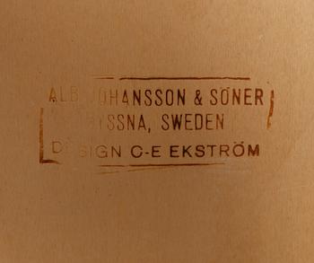 STOLAR, 6 st, C-E Ekström, Albin Johansson & Söner, Hyssna, 1950/60-tal.